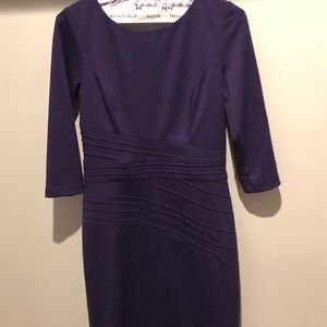 Purple dress